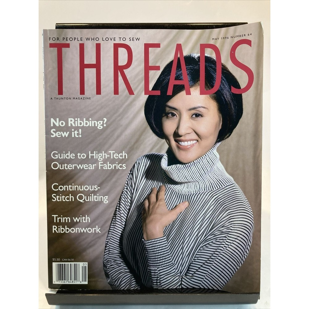 Taunton's Threads Magazine May 1996 #64 See Pics for Articles